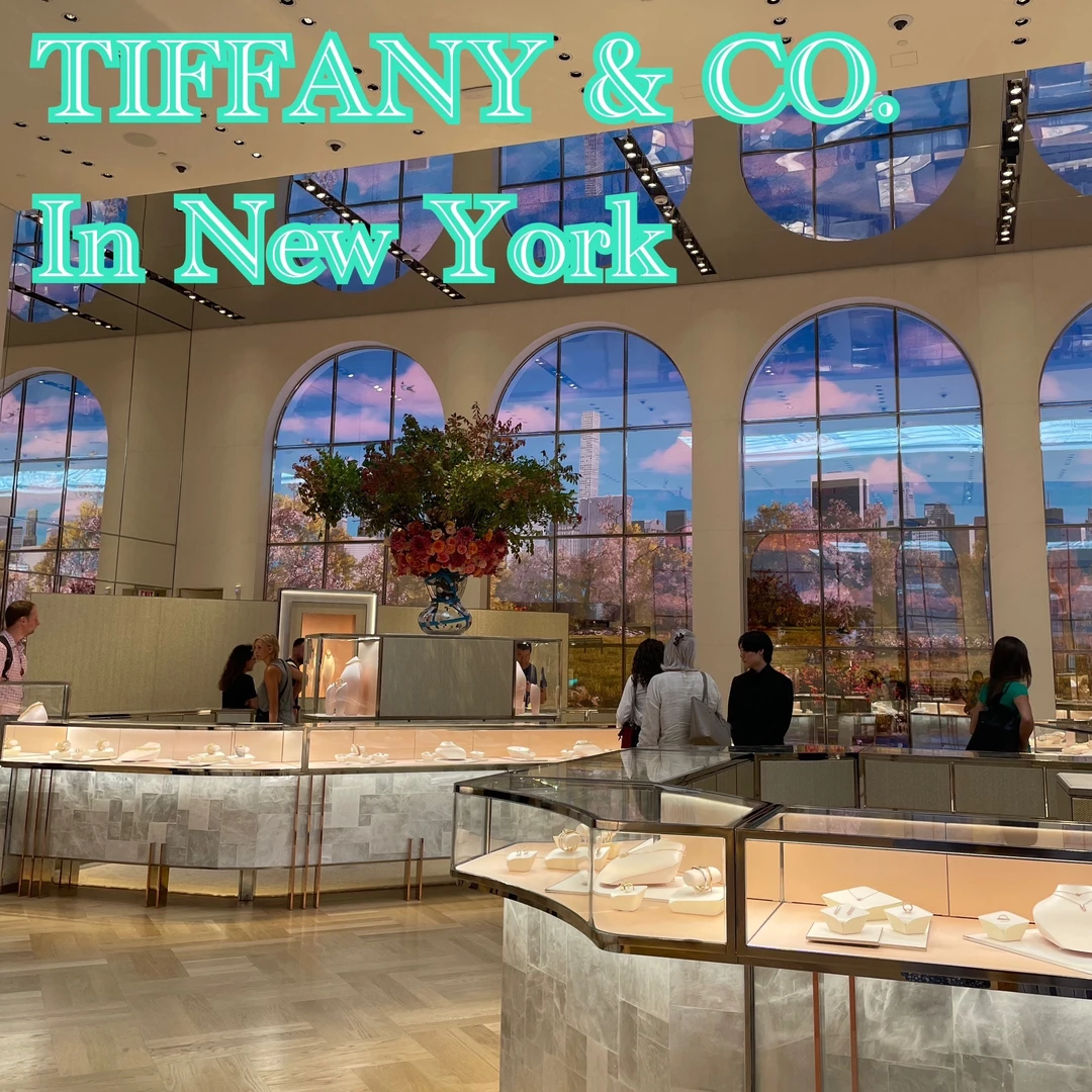 【New York】～第4弾～Tiffany & Co.の本店へ♡