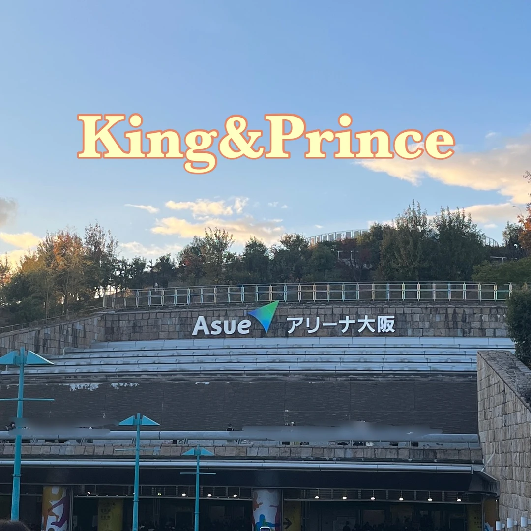 【ライブレポ】King & Princeのライブ「ピース」に行ってきました！✌