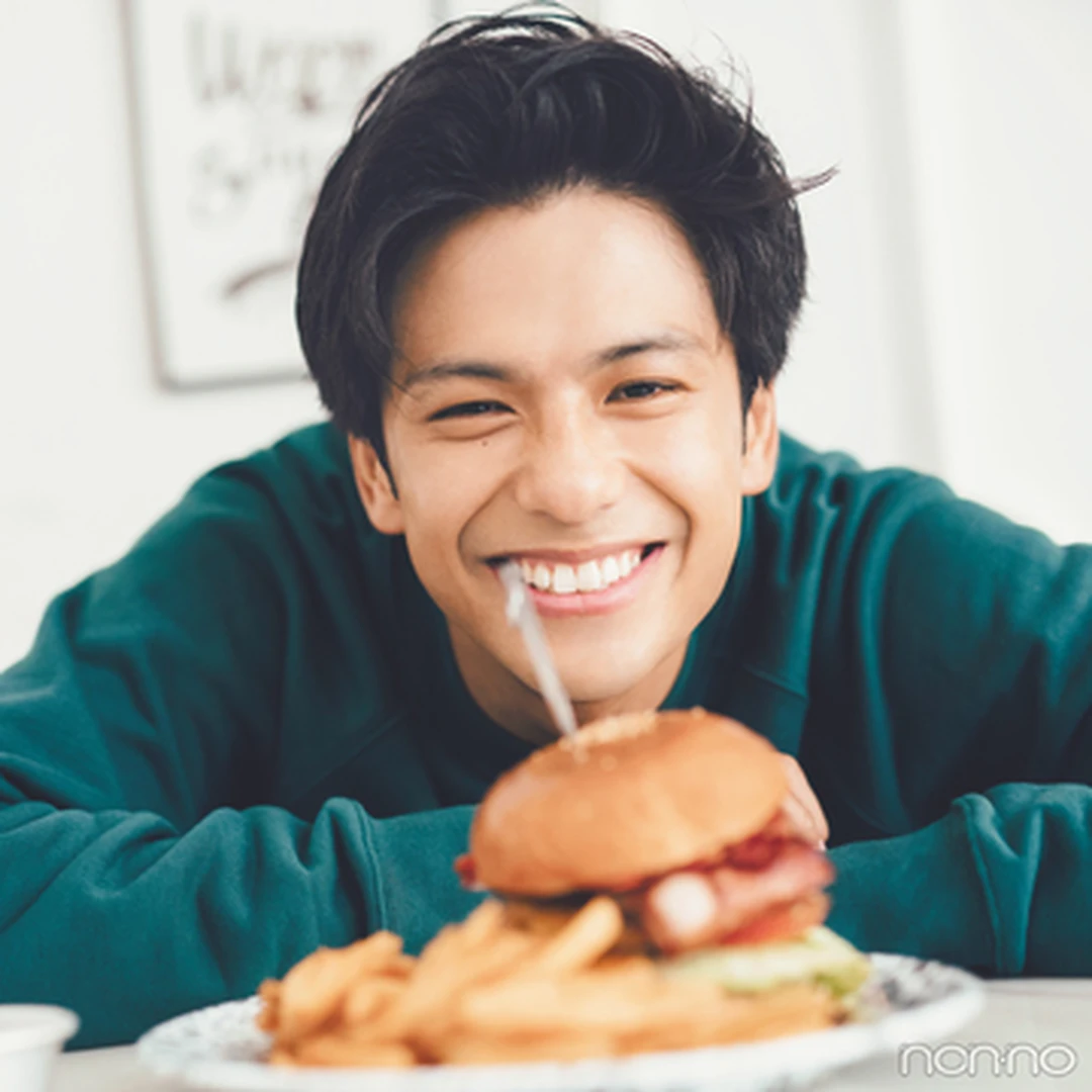 【ウェブ限定オフショ公開】森崎ウィンさんとハンバーガーショップでデート！