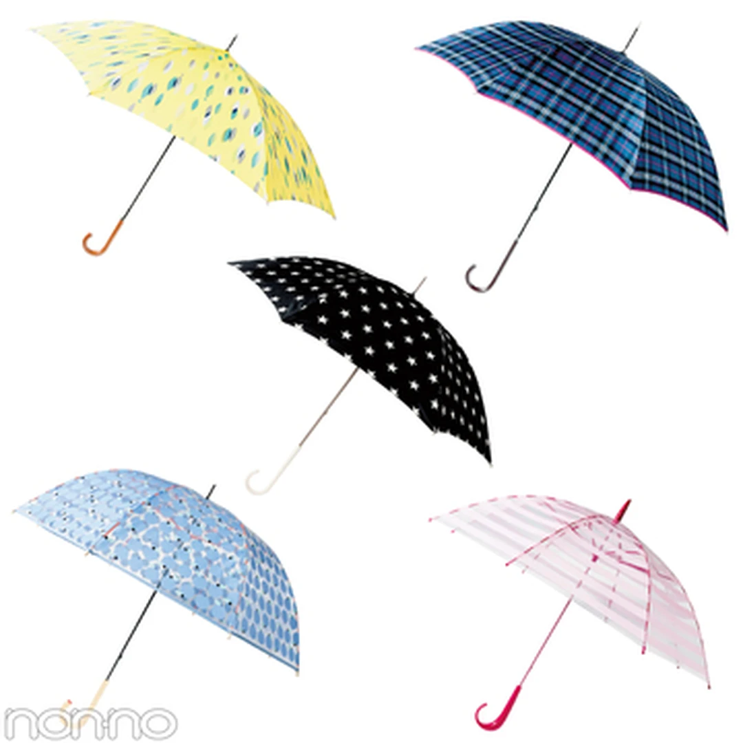 梅雨が楽しいおしゃれレイングッズ★長傘＆折り畳み傘のおすすめはコチラ！