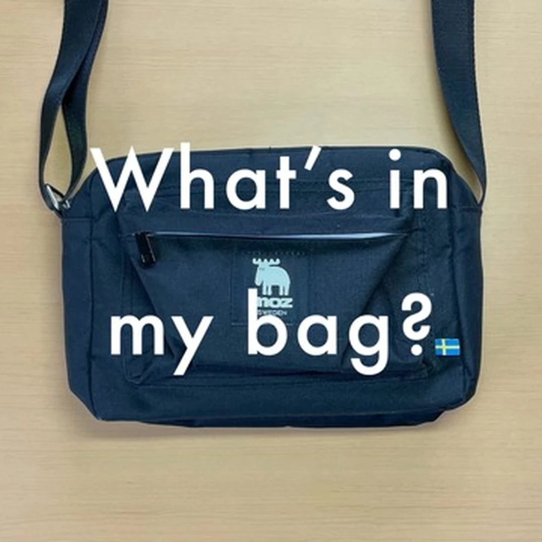 【What's in my bag? 】できるだけ荷物を少なくしたい大学生のバッグの中身