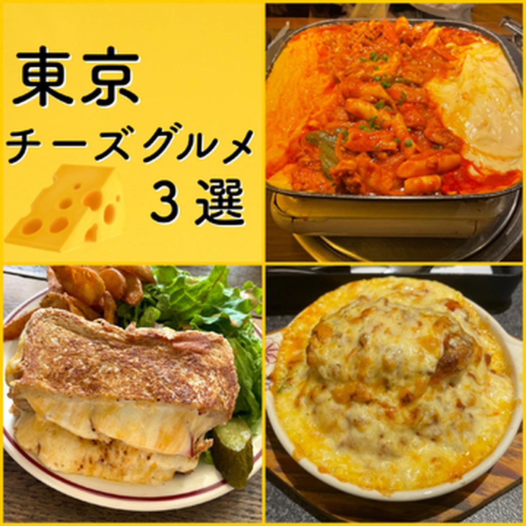 【東京ランチ】まるでチーズの海！？絶品チーズグルメ３選