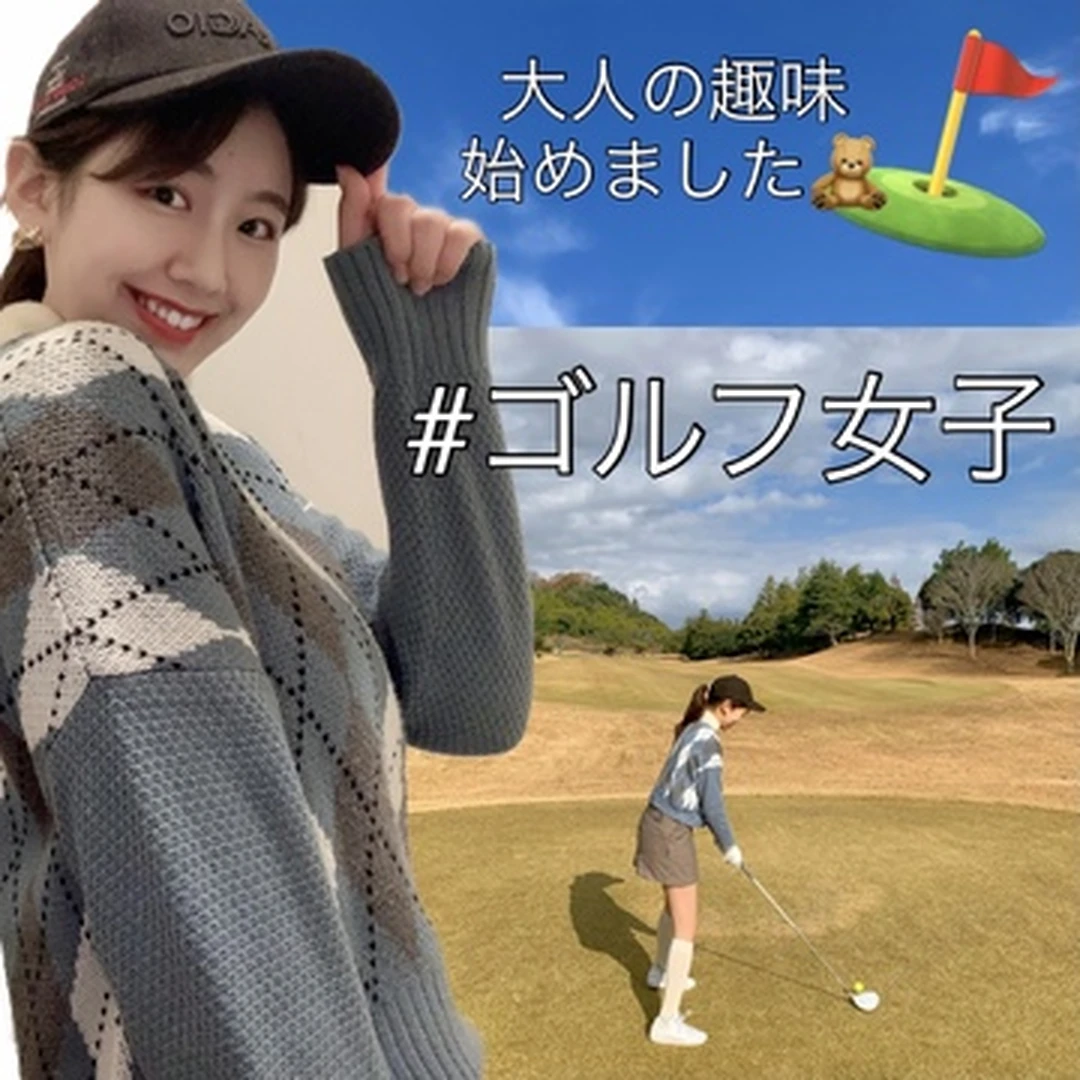 【ゴルフ女子ブログ】ラウンドの様子をチラ見せ！