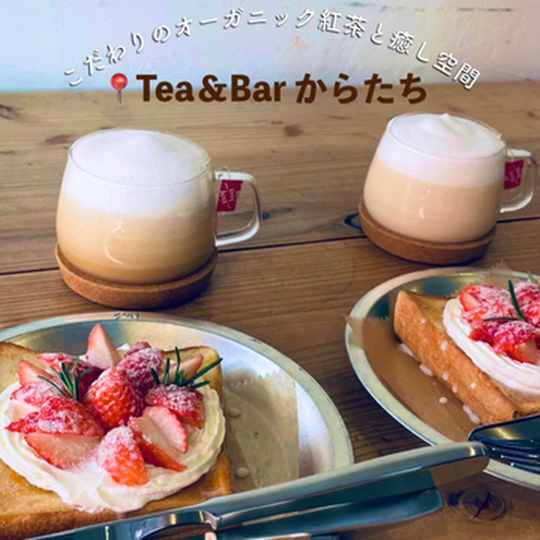 【Tea&Bar】最高の癒し空間！何度も訪れたくなる…♡‪こだわりのオーガニック紅茶で見つける新たな魅力。鹿児島を訪れたらおすすめしたい！『からたち』