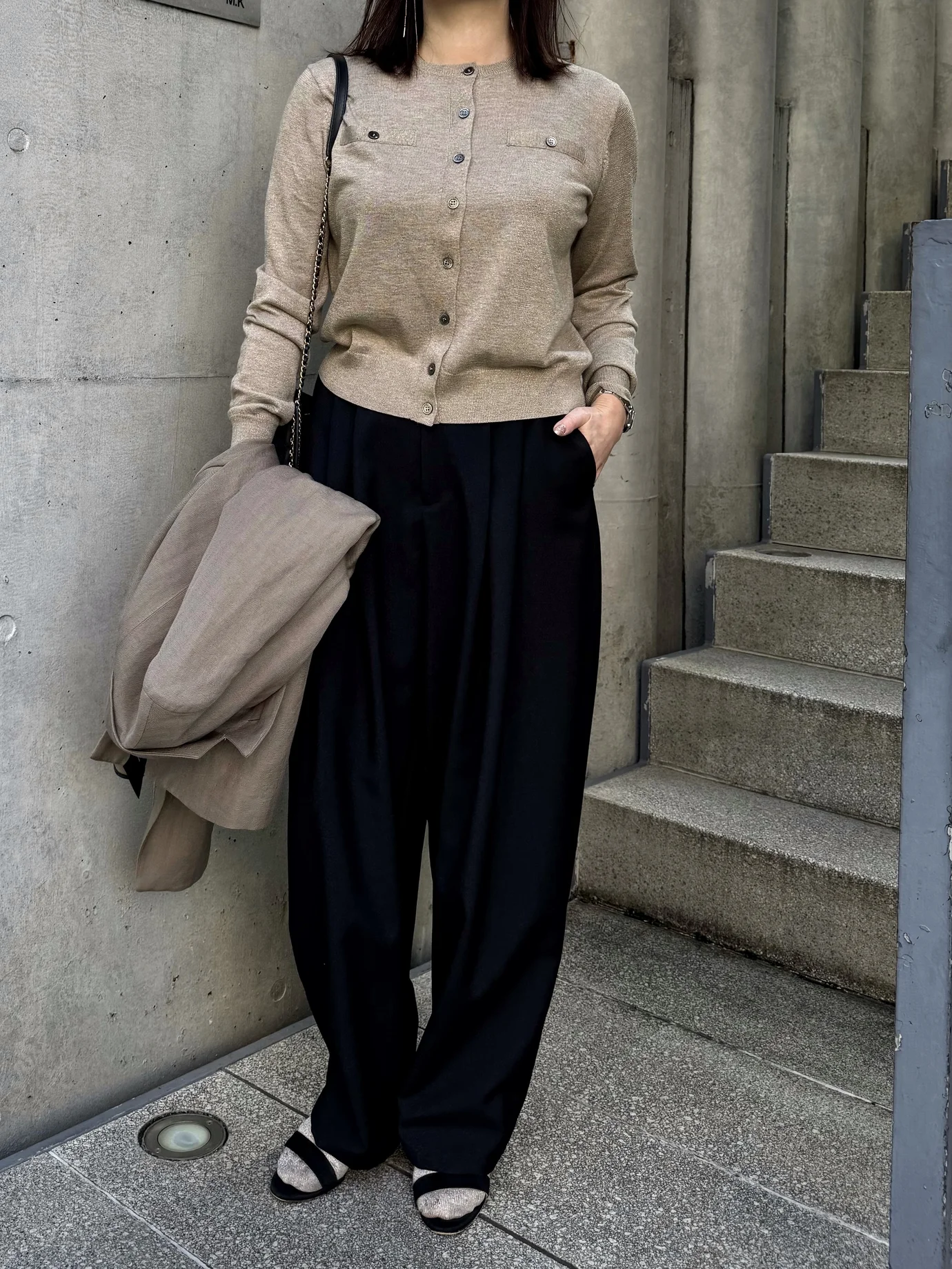 Faliero Sartiウールカシミヤストール￥83,600